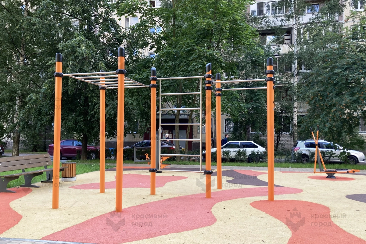 Воркаут «3 турника, шведская стенка, кольца и рукоход» - фото 2