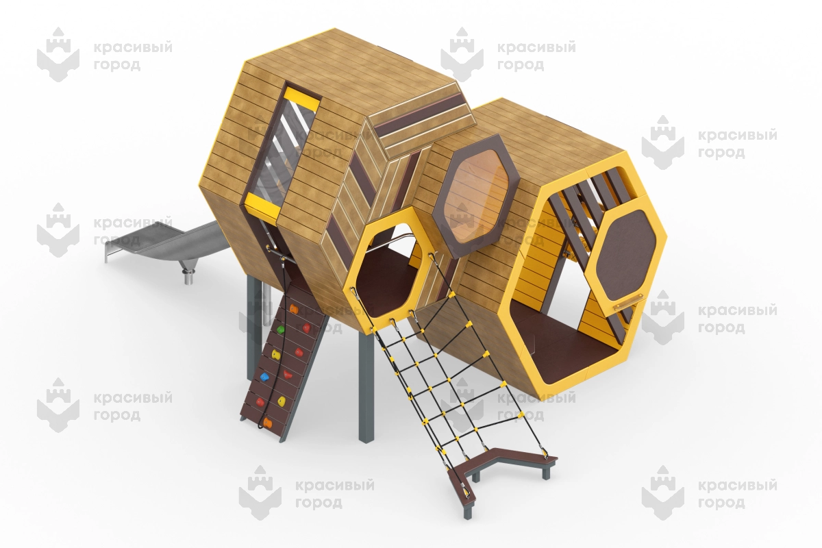 Игровой комплекс «Шестигранник» тип-2 - фото 1