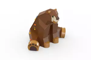 Игровой комплекс «Бурый медведь» тип-2