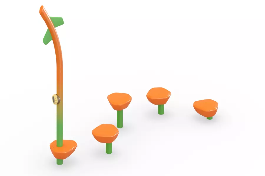 Спортивный элемент «Палки» тип-5