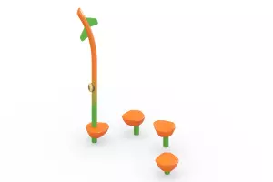 Спортивный элемент «Кочки и палка» тип-6