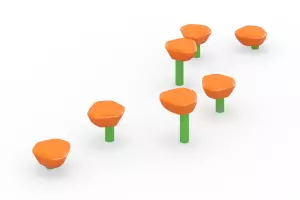 Спортивный элемент «Кочки»