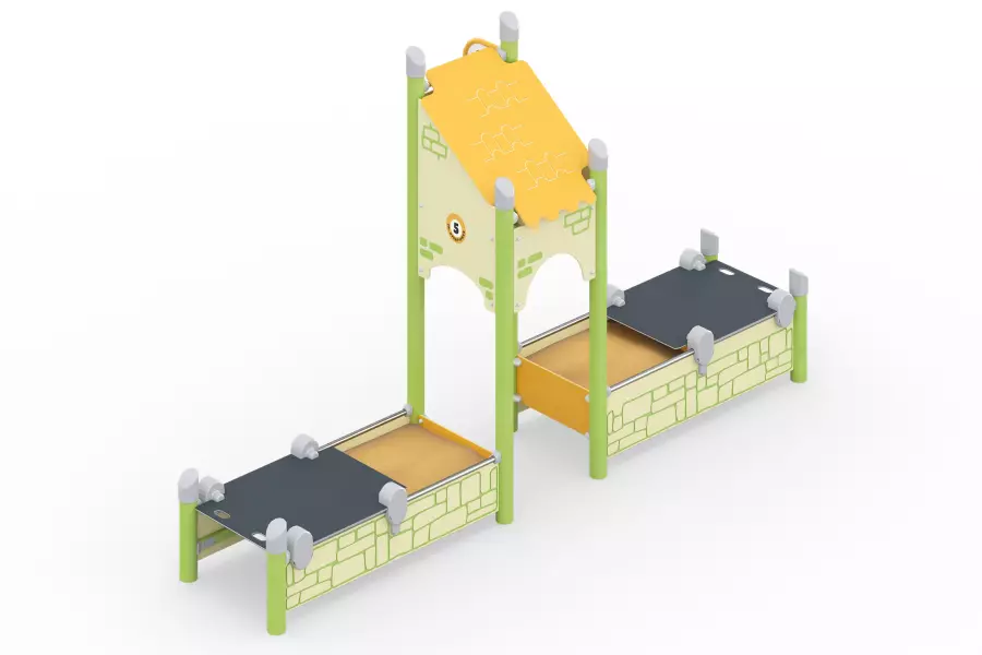 Песочный дворик «Дом культуры» тип-3