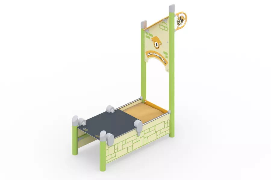 Песочный дворик «Дом культуры» тип-4