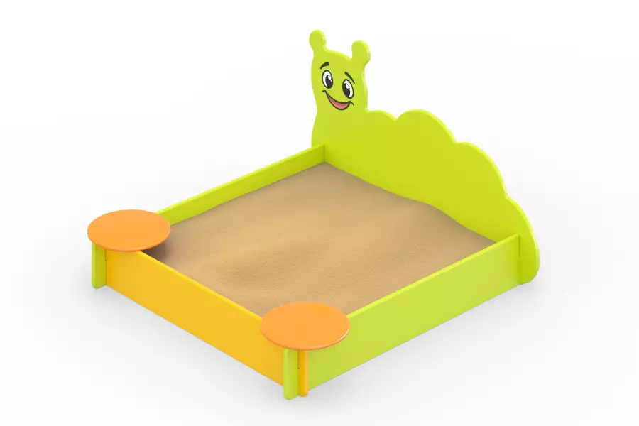 Песочница «Гусеница»