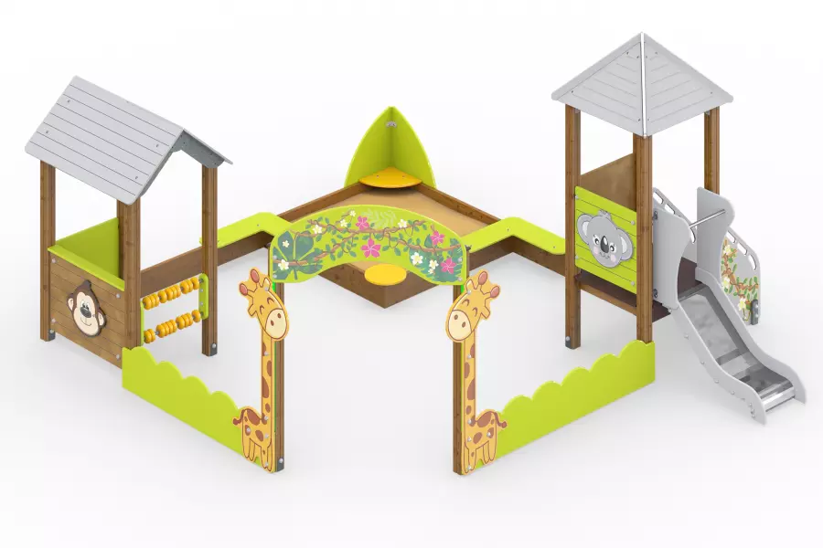 Песочный дворик «Джунгли»