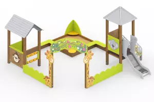 Песочный дворик «Джунгли»