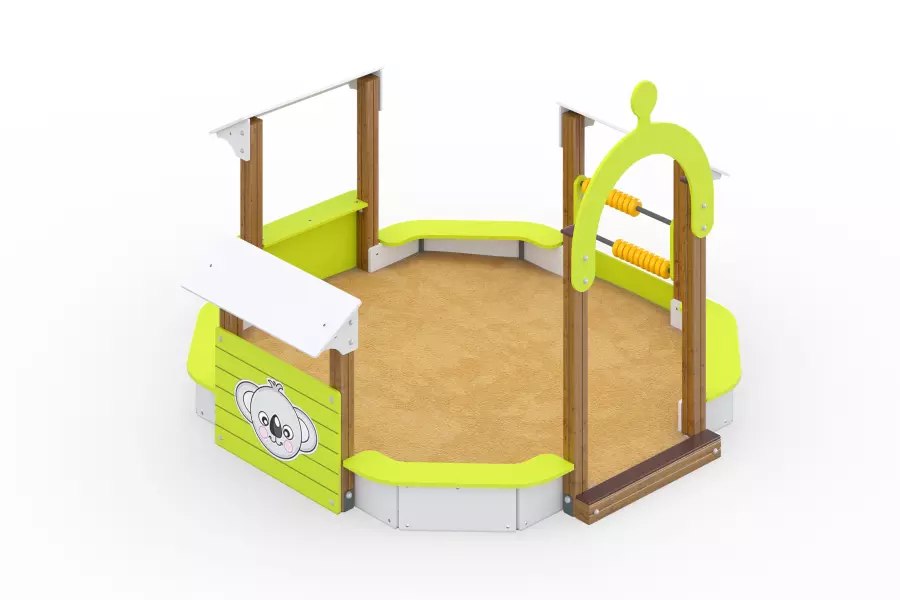 Большая песочница «Джунгли»