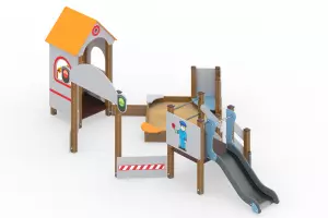 Песочный двор «Домик смотрителя»