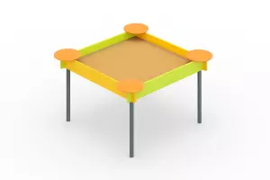 Песочница простая для детей с ОВ