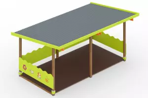 Беседка большая тип-5 (зеленый)