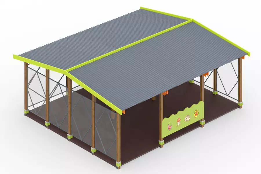 Теневой навес тип 6.1