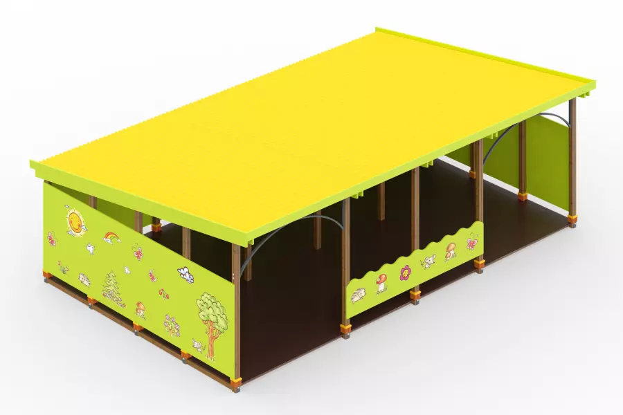 Теневой навес тип 6.3