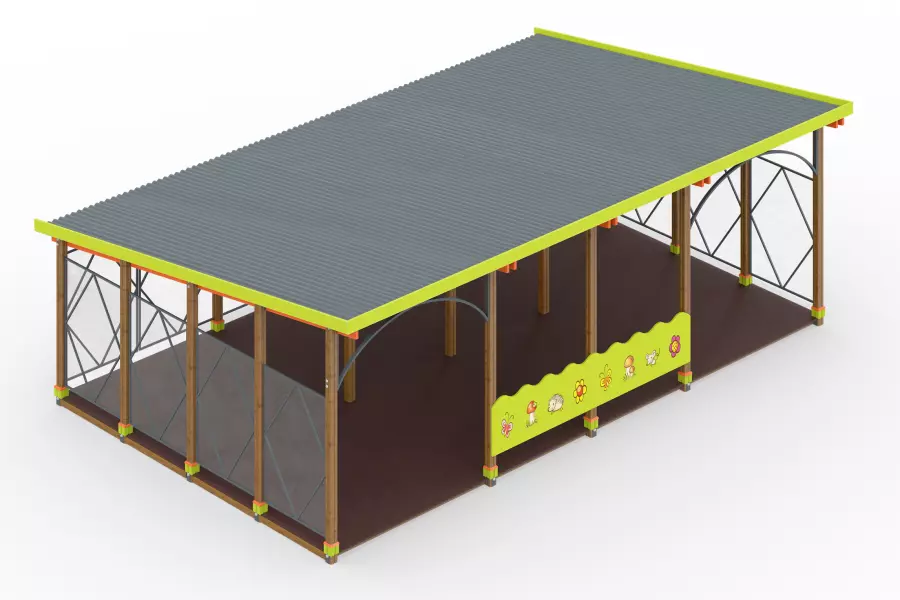 Теневой навес тип 6.2