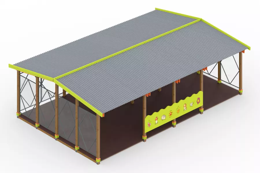 Теневой навес тип 6.4