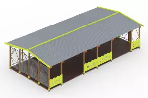 Теневой навес тип 6.7