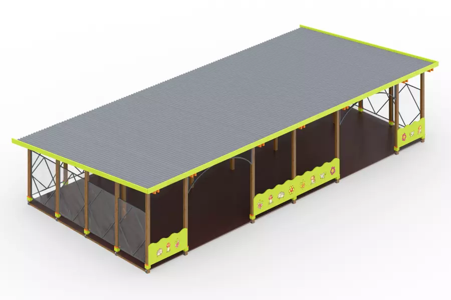 Теневой навес тип-6.6