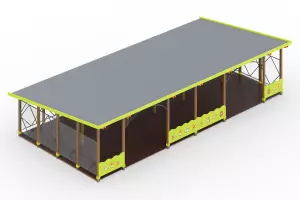 Теневой навес тип-6.6