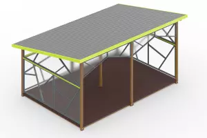 Теневой навес «Танграм» тип-2