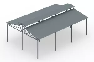 Теневой навес для игрового и спортивного оборудования тип-2
