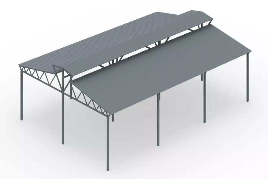 Теневой навес для игрового и спортивного оборудования тип-2