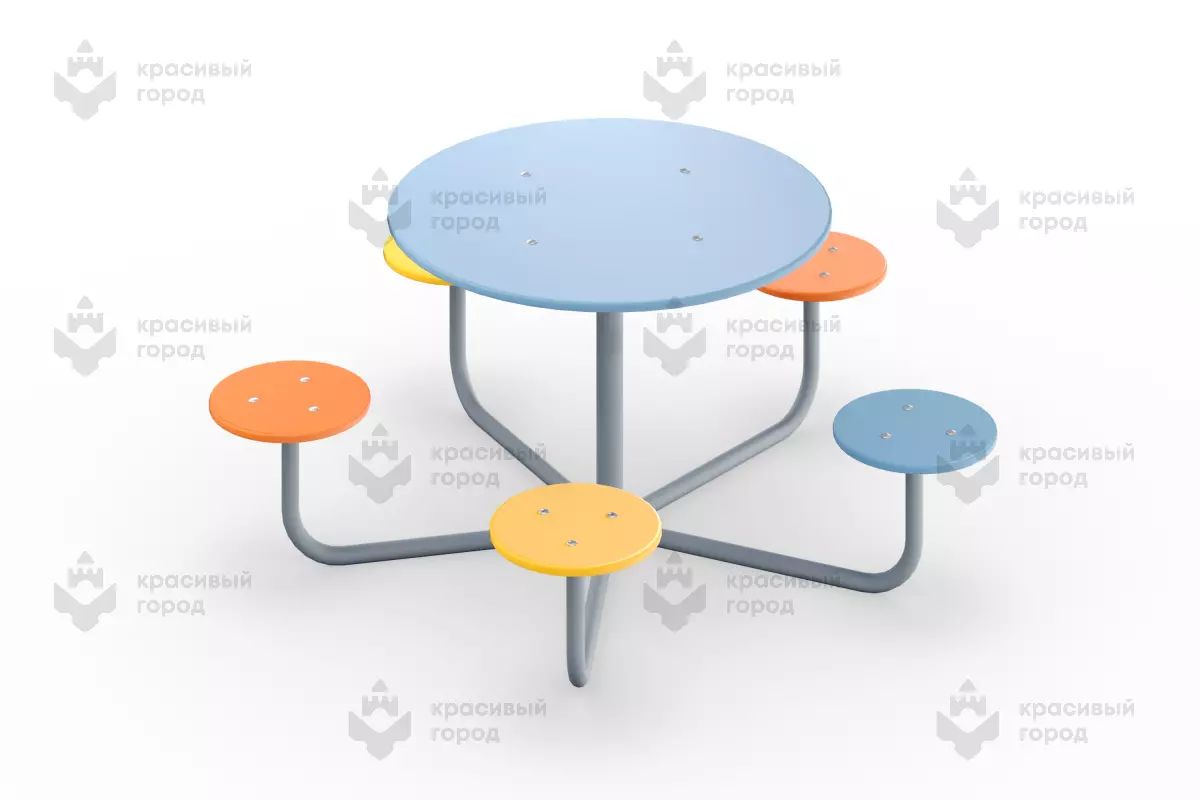 Столик «Семицветик» - рендер