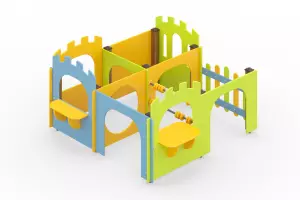 Лабиринт «Крепость» 4 секции мини