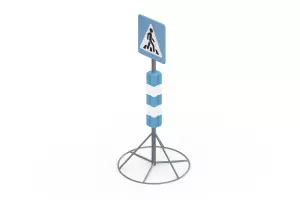 Игровой элемент «Знак пешеходного перехода» переносной