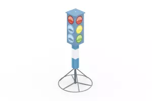 Игровой элемент «Светофор» переносной