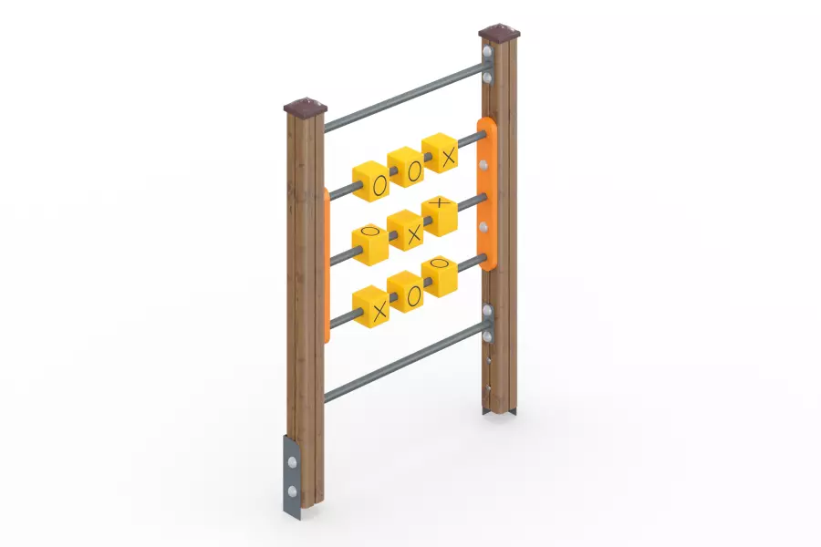 Крестики нолики на столбах