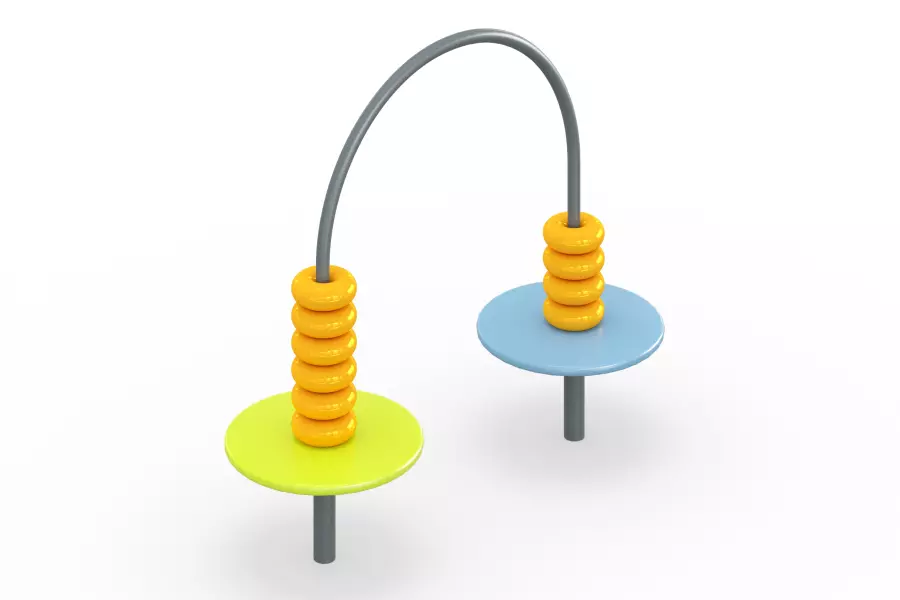 Счеты перекидные со столиком