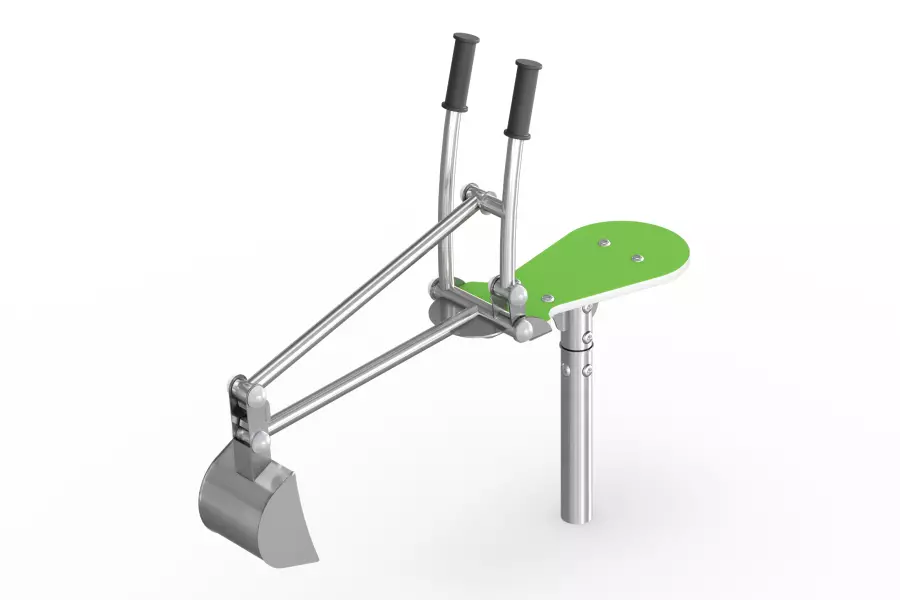 Игровой элемент «Экскаватор-Жук» (зеленый)