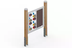 Бизиборд «Счеты»