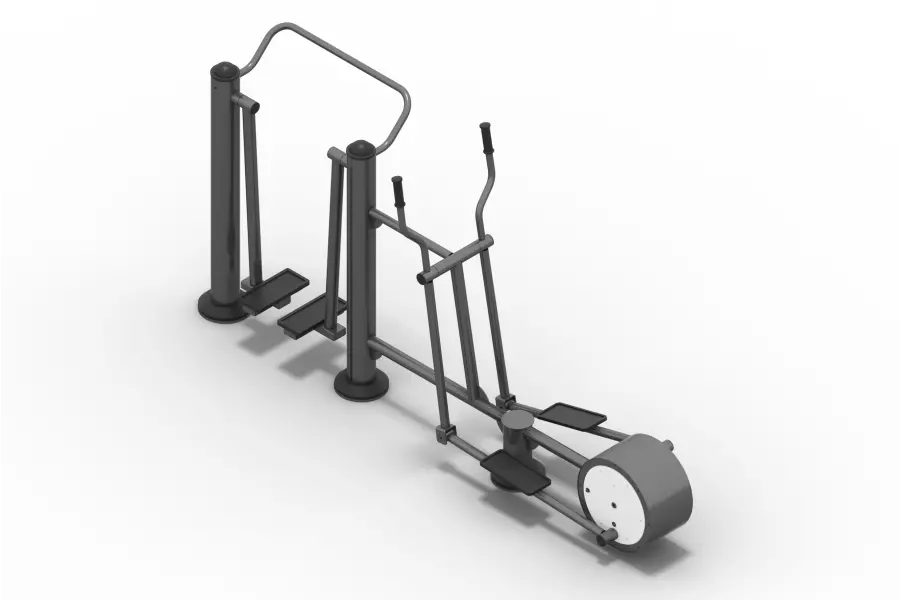 Уличный тренажер «Скороход+Бегунок»