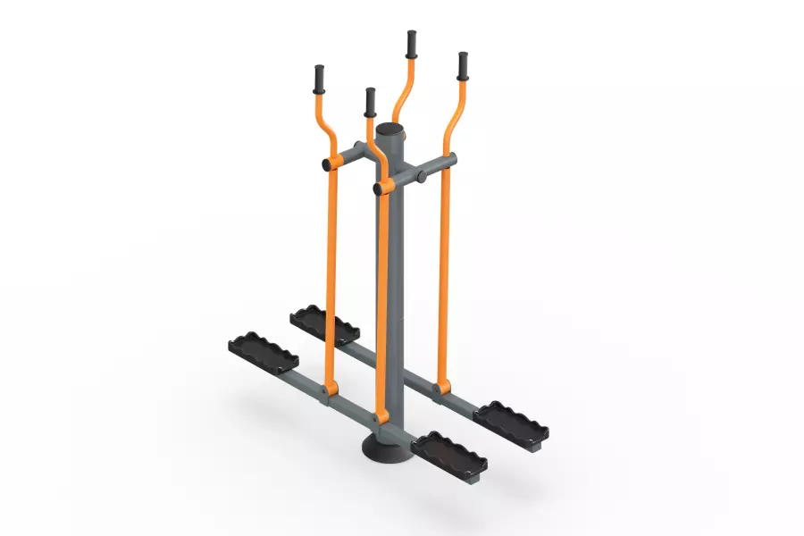 Уличный тренажер «Лыжники»