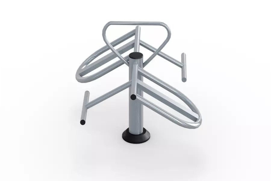 Уличный тренажер «двойной Пресс»