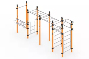 Воркаут «4 турника, 3 шведские стенки, брусья и 2 рукохода»