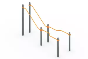 Брусья двойные наклонные для ОВ