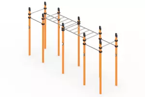 Воркаут «6 турников и рукоход классический двойной»