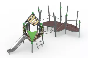 Игровой комплекс «Молекула-3 с лепестками»