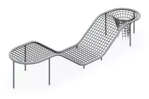 Канатная конструкция «Каньон» тип-2