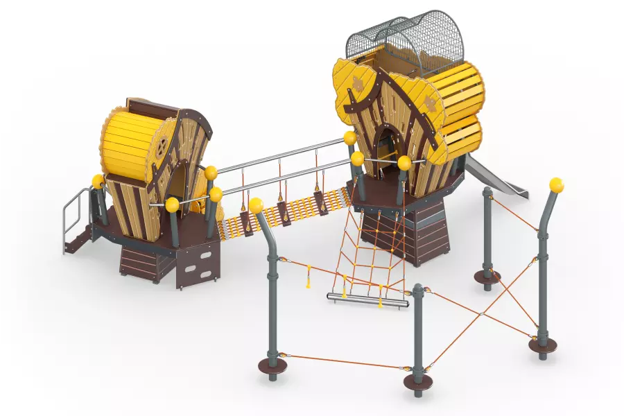 Игровой комплекс «Осенний лес» тип-2