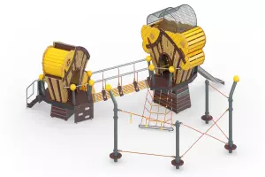 Игровой комплекс «Осенний лес» тип-2