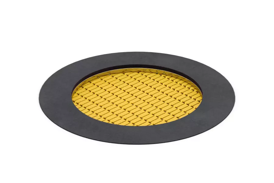 Батут круг желтый Ø210 (прыж. пов. Ø141)