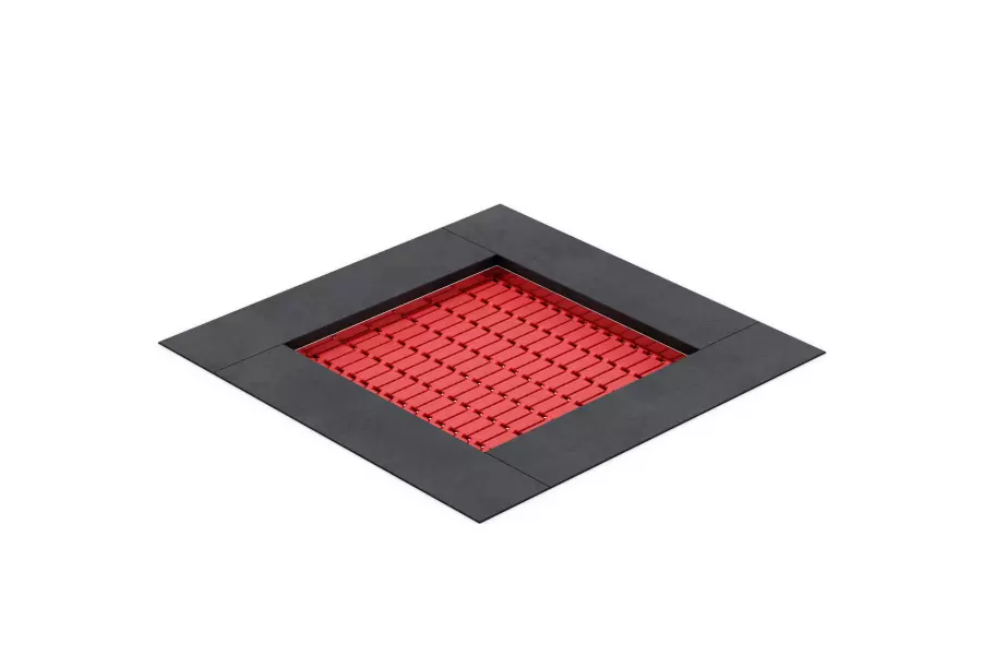 Батут квадрат встраиваемый 160  (прыж. пов. 100х100)