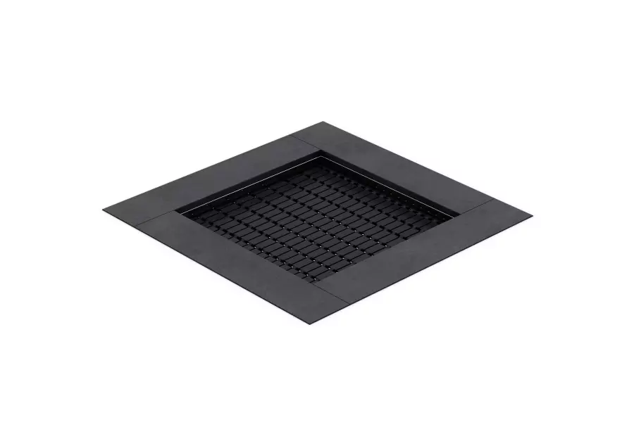 Квадрат батут для детской площадки 180  (прыж. пов. 121х121) чёрный