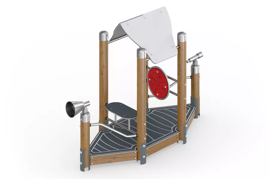 Игровой комплекс «Лодка викинга»