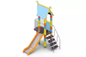 Игровой комплекс «Русская сказка-16 из кубиков»