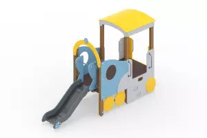 Игровой комплекс «Паровозик» с горкой