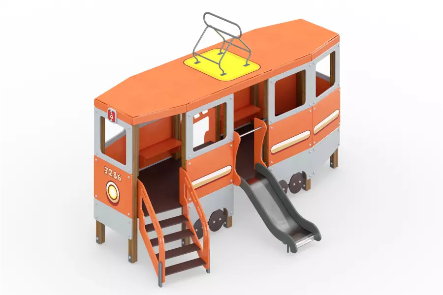 Игровой комплекс «Трамвай»